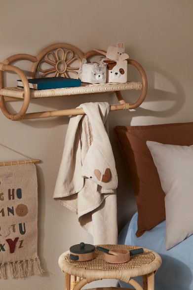 arredo bambini in rattan di H&M